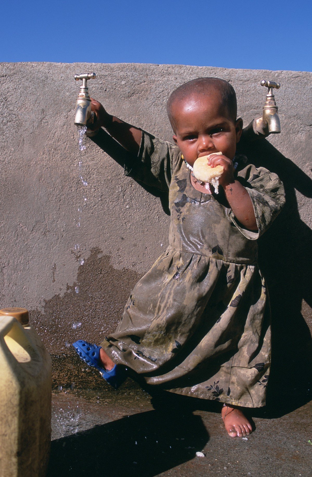 Spot la diferencia: las fotos del pasado Capture Cambio en Etiopía remota